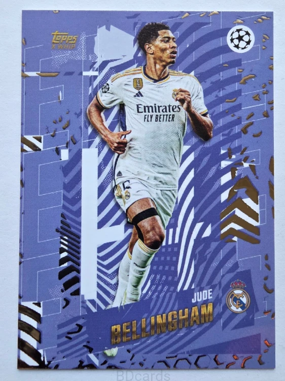 2023-24 Topps Gold X Jude Bellingham Real Madryt /NN1