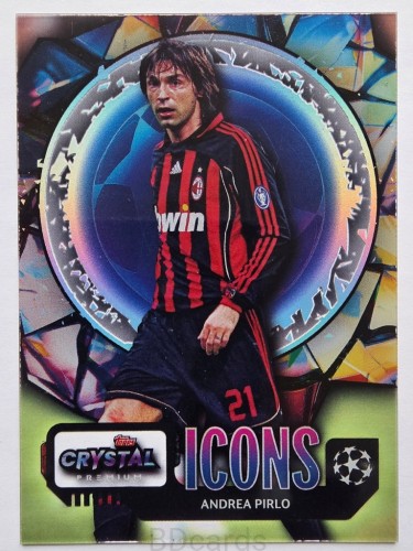 2023 TOPPS Crystal Andrea Pirlo Icons AC Milan Legends /ER10