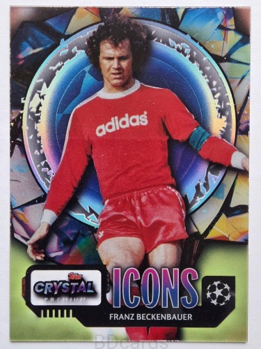 2023 TOPPS Crystal Franz Beckenbauer Icons Bayern Legends /ER10