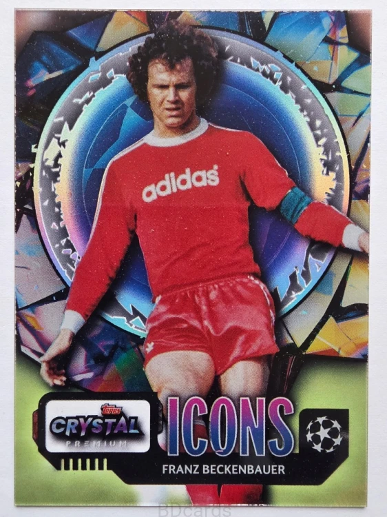 2023 TOPPS Crystal Franz Beckenbauer Icons Bayern Legends /ER10