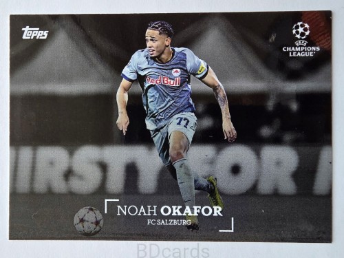 2023-24 Topps Simplicidad Noah Okafor Fc Salzburg /NN7