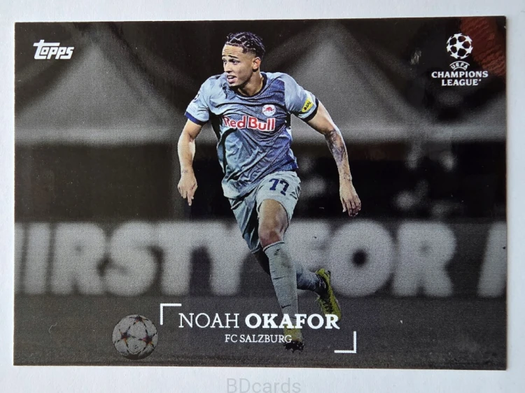 2023-24 Topps Simplicidad Noah Okafor Fc Salzburg /NN7