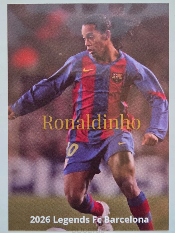 2026 Karta Ronaldinho Fc Barcelona Legend Limited Edition /BD3