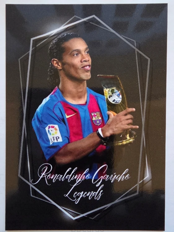 2025 Karta Legends Ronaldinho Fc Barcelona Limited Edition /BC20
