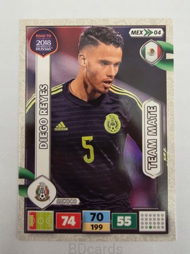 2018 Panini Road To World Cup Russia Diego Reyes Meksyk Mex 4