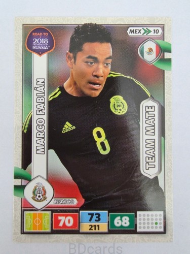 2018 Panini Road To World Cup Russia Marco Fabian Meksyk Mex 10