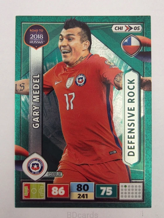 2018 Panini Road To World Cup Russia Gary Medel Fans Chile Chi 5