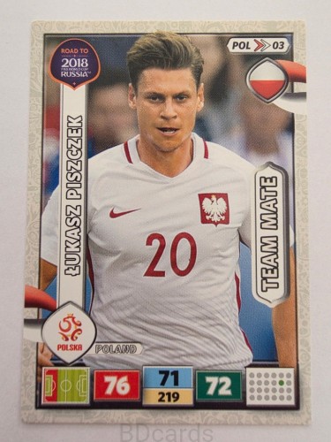 2018 Panini Road To World Cup Russia Łukasz Piszczek Polska Pol 3