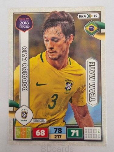 2018 Panini Road To World Cup Russia Rodrigo Caio Brazylia Bra 15