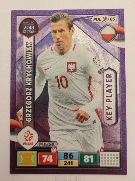 2018 Panini Road To World Cup Russia Krychowiak Key Player Polska Pol 6
