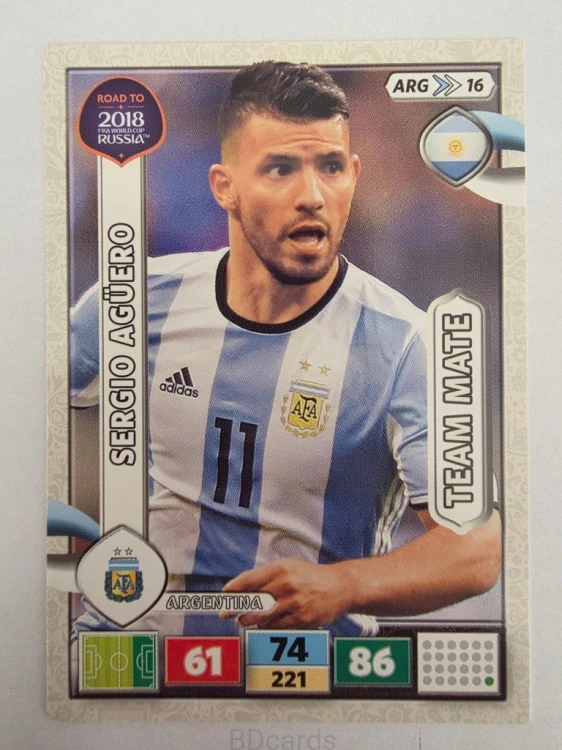 2018 Panini Road To World Cup Russia Sergio Ramos Argentyna Arg 16