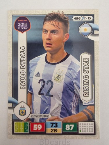 2018 Panini Road To World Cup Russia Paulo Dybala Argentyna Arg 15