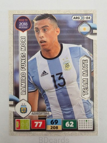 2018 Panini Road To World Cup Russia Ramiro Funes Mori Argentyna Arg 4