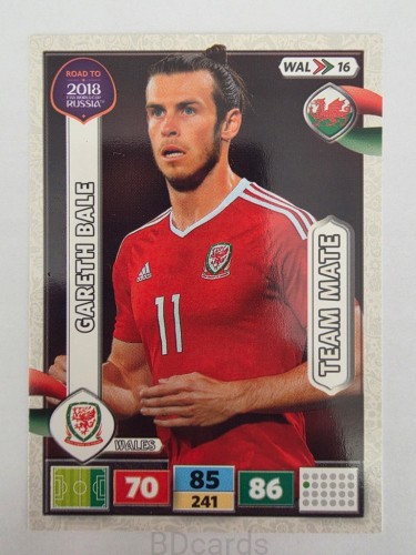 2018 Panini Road To World Cup Russia Gareth Bale Walia Wal 16