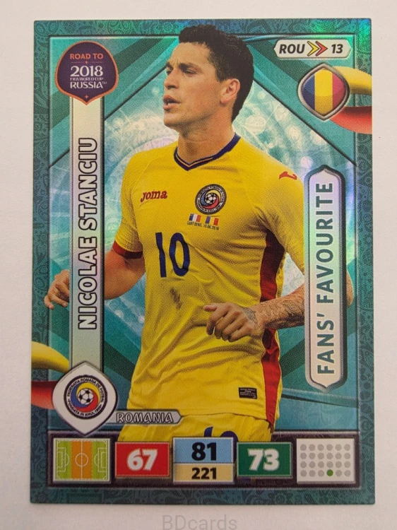 2018 Panini Road To World Cup Russia Nicolae Stanciu Fans Rumunia Rou 13