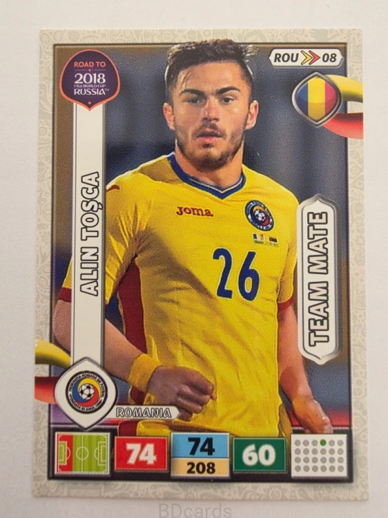 2018 Panini Road To World Cup Russia Alin Tosca Rumunia Rou 8