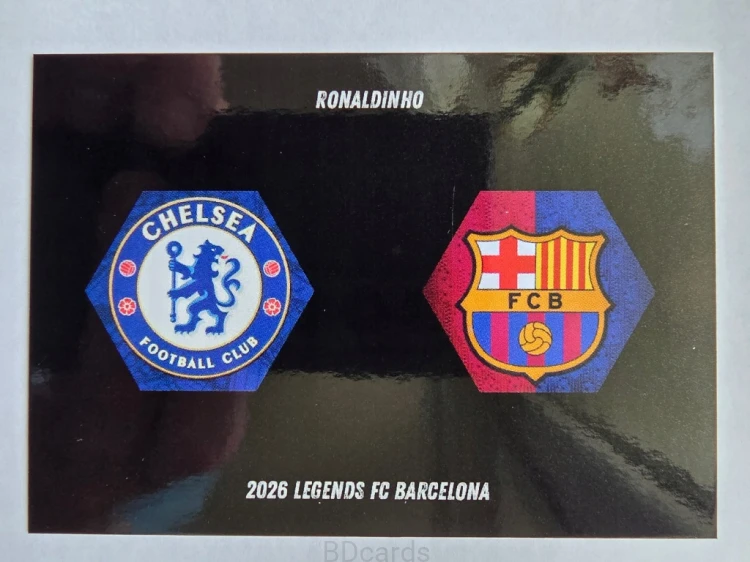 2026 Karta Ronaldinho Fc Barcelona Legends Magic Moment /B