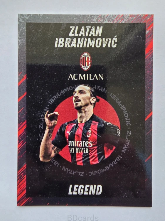 2026 Karta Zlatan Ibrahimović AC Milan Legends Limited Edition /B