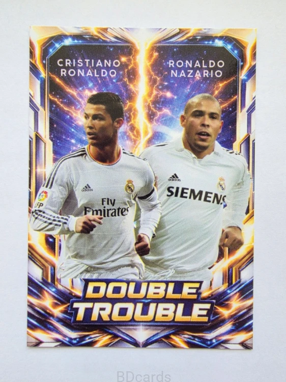 2026 Karta Nazario Cristiano Ronaldo Real Madryt Double Trouble /BD13