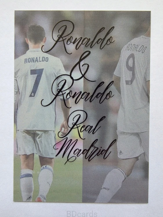 2026 Karta Nazario Cristiano Ronaldo Real Madryt Double Trouble /BD13