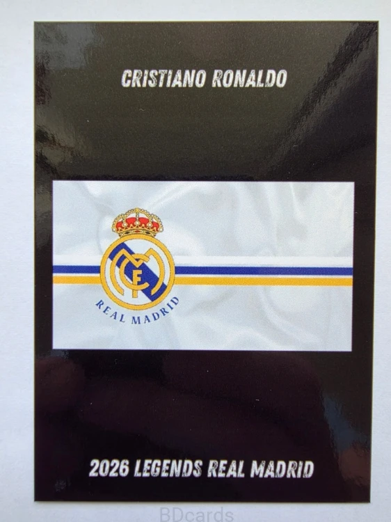 2026 Karta Cristiano Ronaldo Real Madryt Legends Limited Edition /BC9
