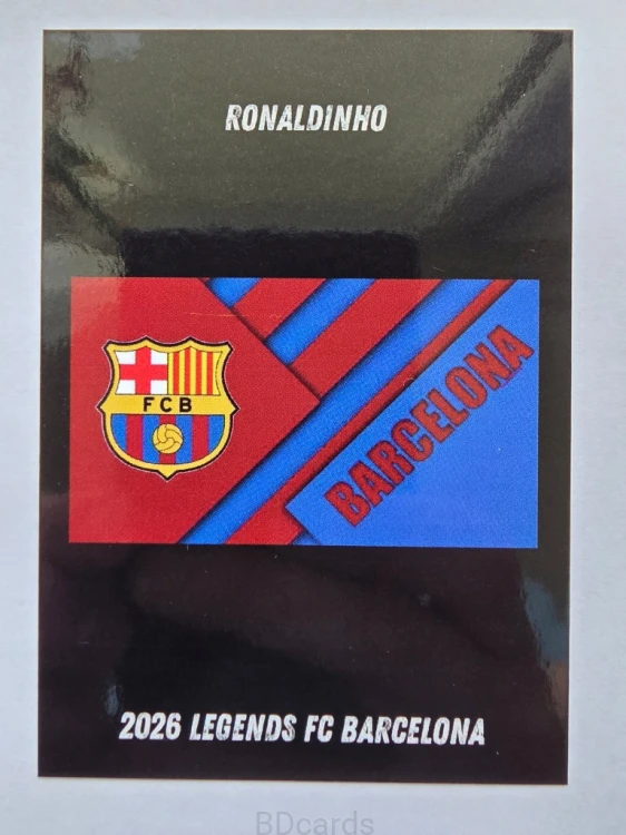 2026 Karta Ronaldinho Fc Barcelona Legends Limited Edition /BC2