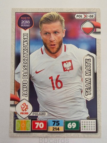 2018 Panini Road To World Cup Russia Jakub Błaszczykowski Polska Pol 8
