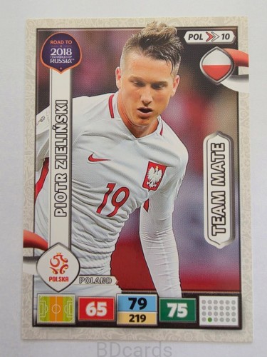 2018 Panini Road To World Cup Russia Piotr Zieliński Polska Pol 10