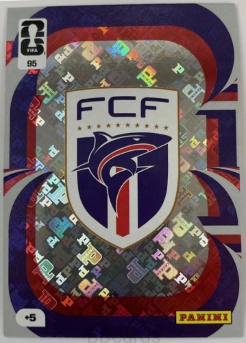 2026 Panini World Cup Team Logo Cape Verde Nr 95 /EC