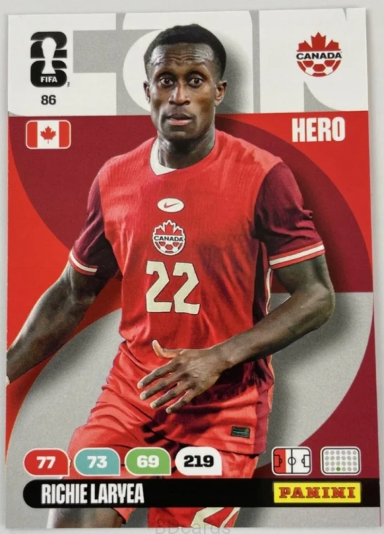 2026 Panini World Cup Richie Laryea Canada Nr 86 Hero /EC