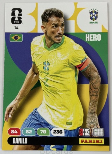 2026 Panini World Cup Danilo Brazylia Nr 74 Hero /EC