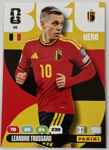 2026 Panini World Cup Leandro Trossard Belgia Nr 68 Hero /EC