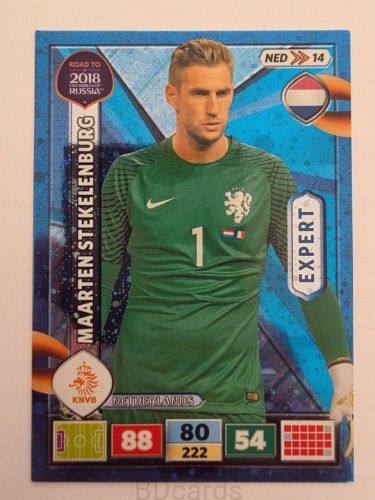 2018 Panini Road To World Cup Russia Stekelenburg Expert Holandia Hol 14