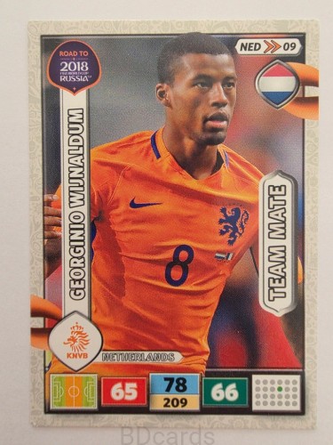 2018 Panini Road To World Cup Russia Wijnaldum Holandia Hol 9