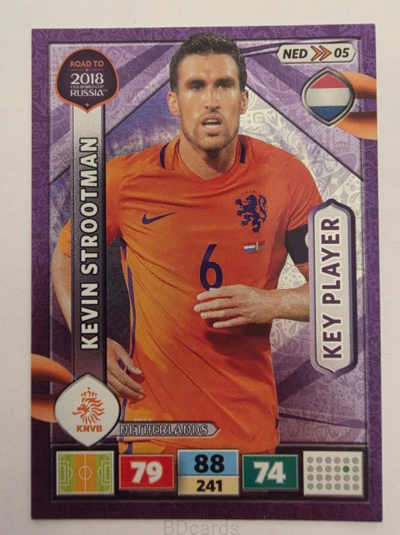 2018 Panini Road To World Cup Russia Strootman Key Player Holandia Hol 5