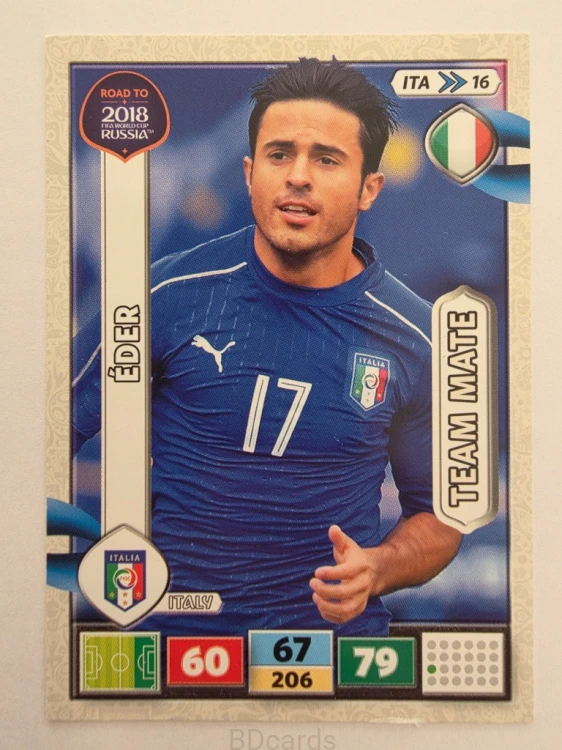 2018 Panini Road To World Cup Russia Andrea Eder Włochy Ita 16