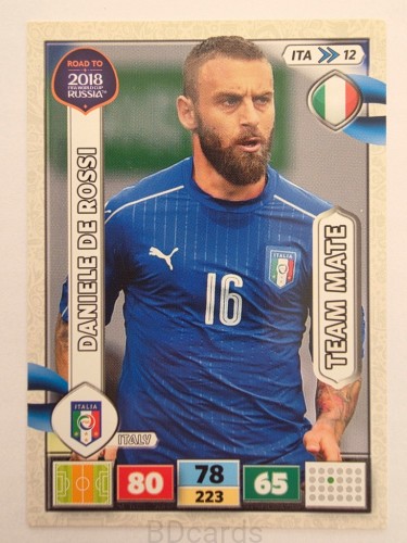 2018 Panini Road To World Cup Russia Daniele De Rossi Włochy Ita 12