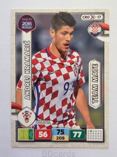 2018 Panini Road To World Cup Russia Andrej Kramarić Chorwacja Cro 17