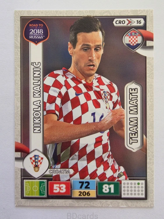 2018 Panini Road To World Cup Russia Nikola Kalinić Chorwacja Cro 16