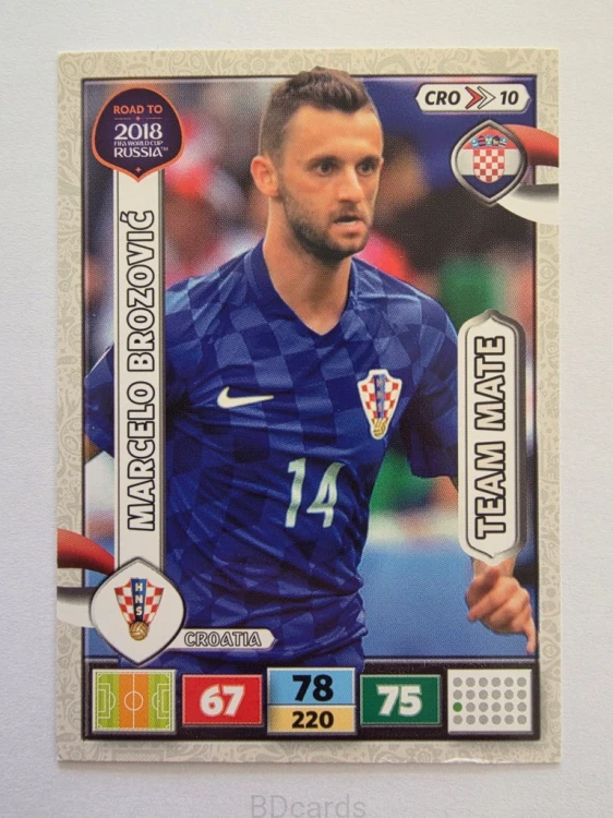 2018 Panini Road To World Cup Russia Marcelo Brozović Chorwacja Cro 10