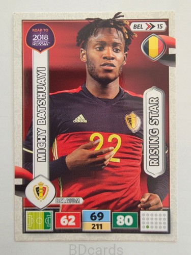 2018 Panini Road To World Cup Russia Michy Batshuayi Belgia Bel 15
