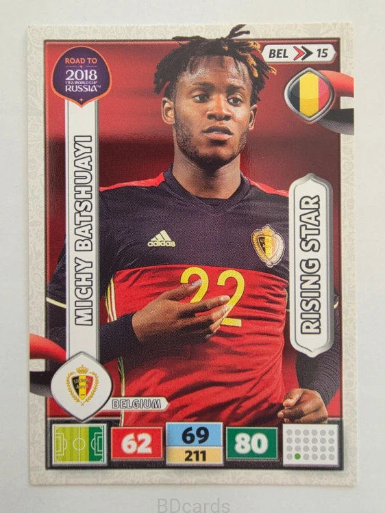 2018 Panini Road To World Cup Russia Michy Batshuayi Belgia Bel 15