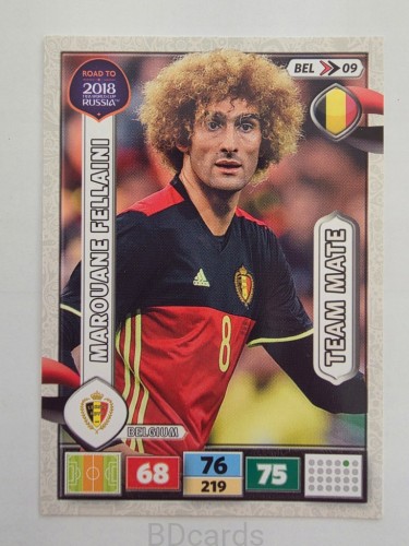 2018 Panini Road To World Cup Russia Fellaini Belgia Bel 9