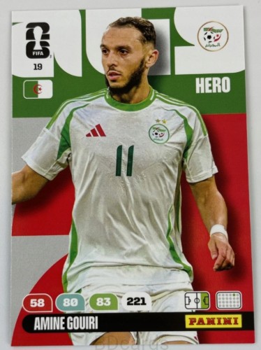 2026 Panini World Cup Amine Gouiri Nr 19 Hero Algieria /EC