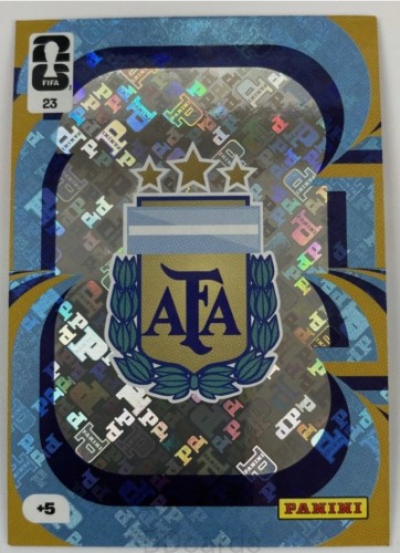 2026 Panini World Cup Team Logo Nr 23 Argentyna /EC