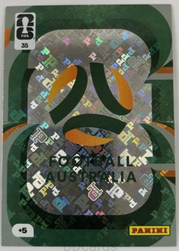 2026 Panini World Cup Team Logo Australia Nr 35 /EC