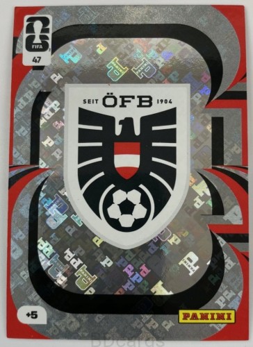 2026 Panini World Cup Team Logo Austria Nr 47 /EC